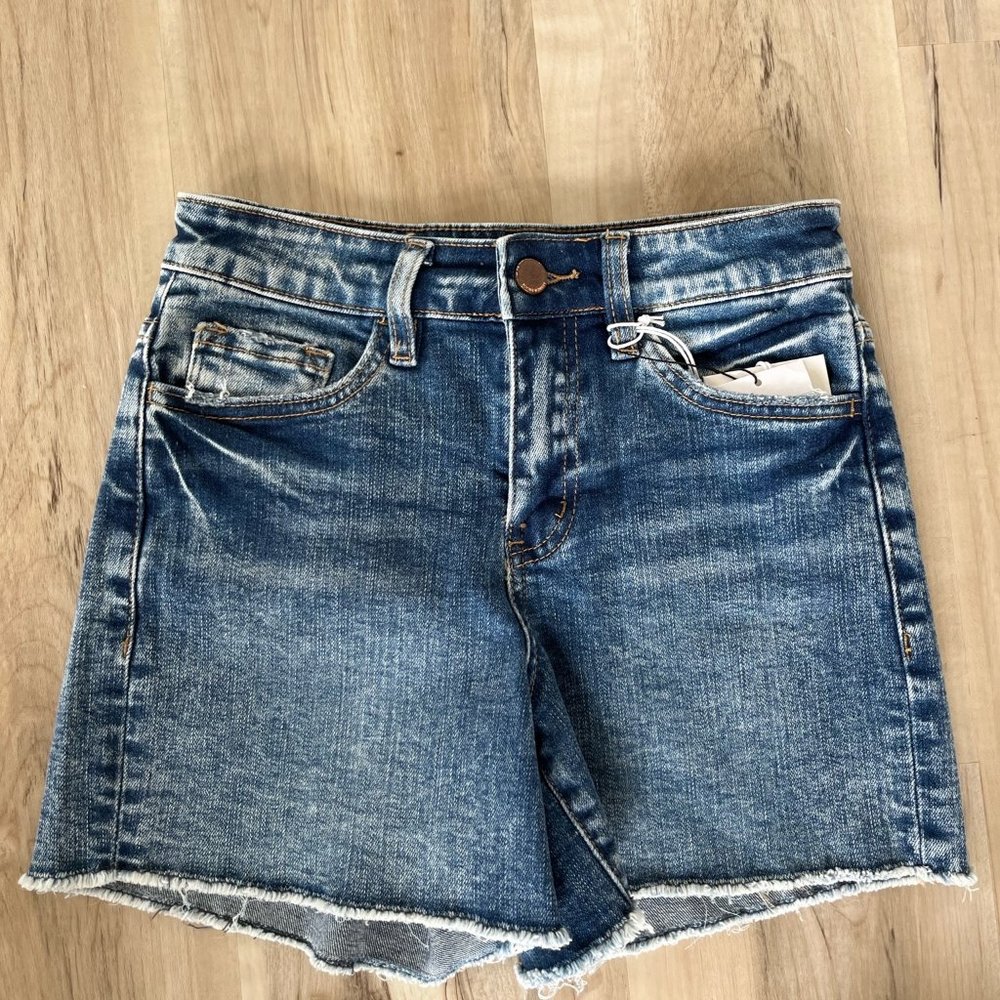 Jean High Rise Shorts